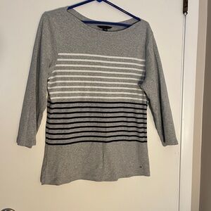 Tommy Hilfiger Light Gray Crewneck Tee XL